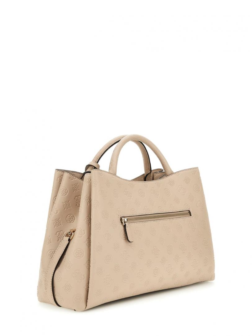 PHOEBE LRG GIRLFRIEND SATCHEL Beige 3