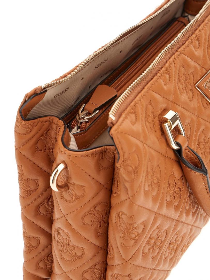 ADELASIA MULTI COMP SATCHEL Cuoio 3