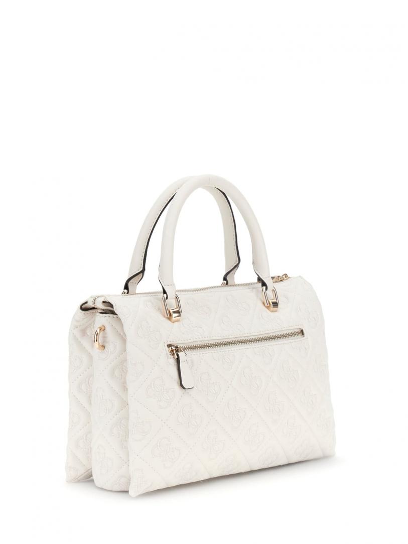 ADELASIA MULTI COMP SATCHEL Bianco 2