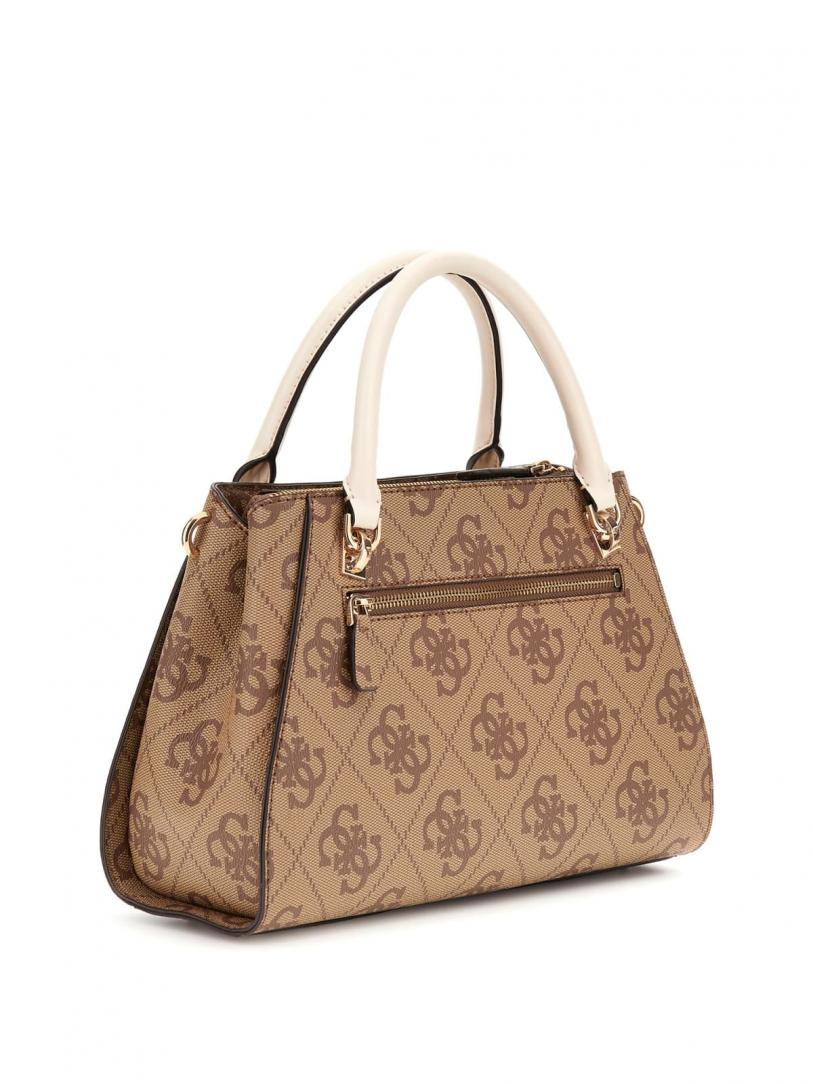 NOELLE II LUXURY SATCHEL Beige 4
