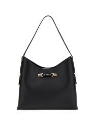 Guess Borse a spalla Borse a spalla LEFIA LARGE HOBO Nero