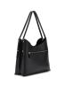 Guess Borse a spalla Borse a spalla LEFIA LARGE HOBO Nero - Foto 3