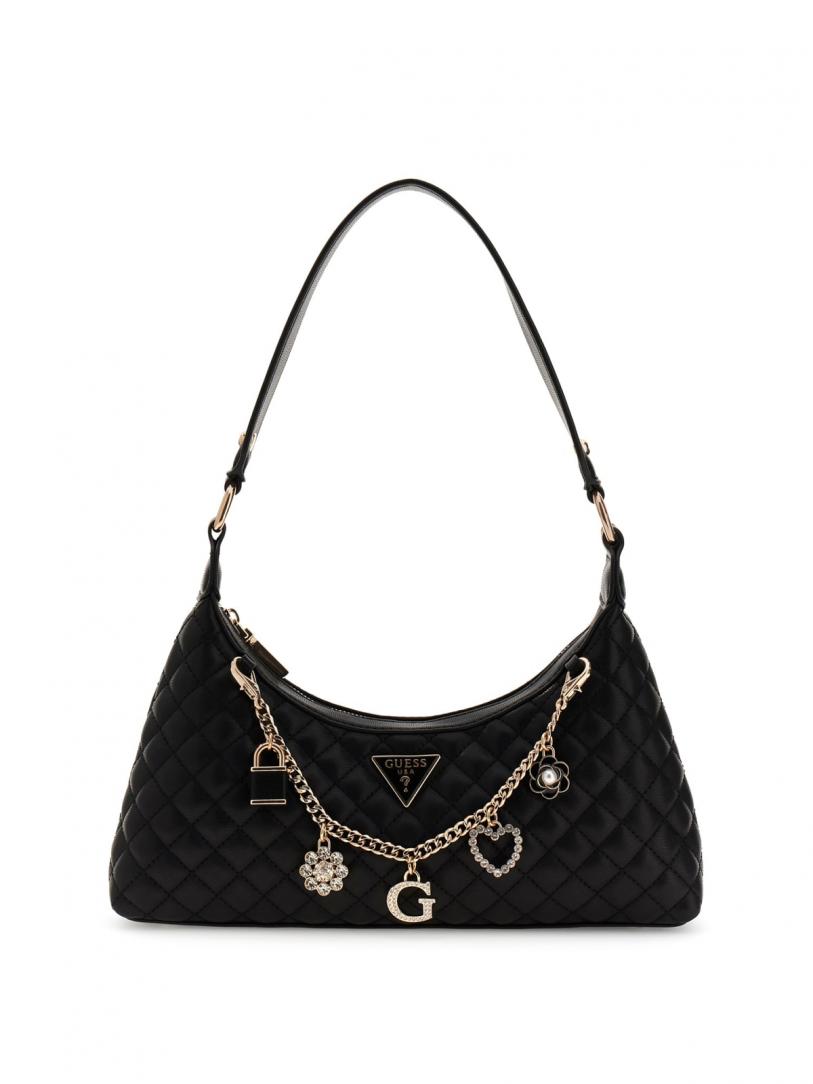 EVERLEE TOP ZIP SHOULDER BAG Nero EVERLEE TOP ZIP SHOULDER BAG Nero 1