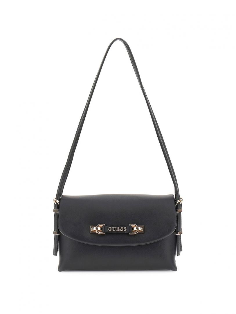LEFIA FLAP SHOULDER BAG Nero 1