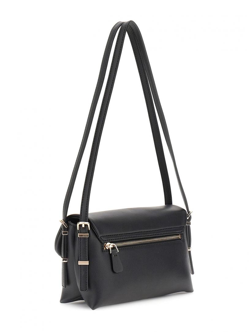 LEFIA FLAP SHOULDER BAG Nero 2