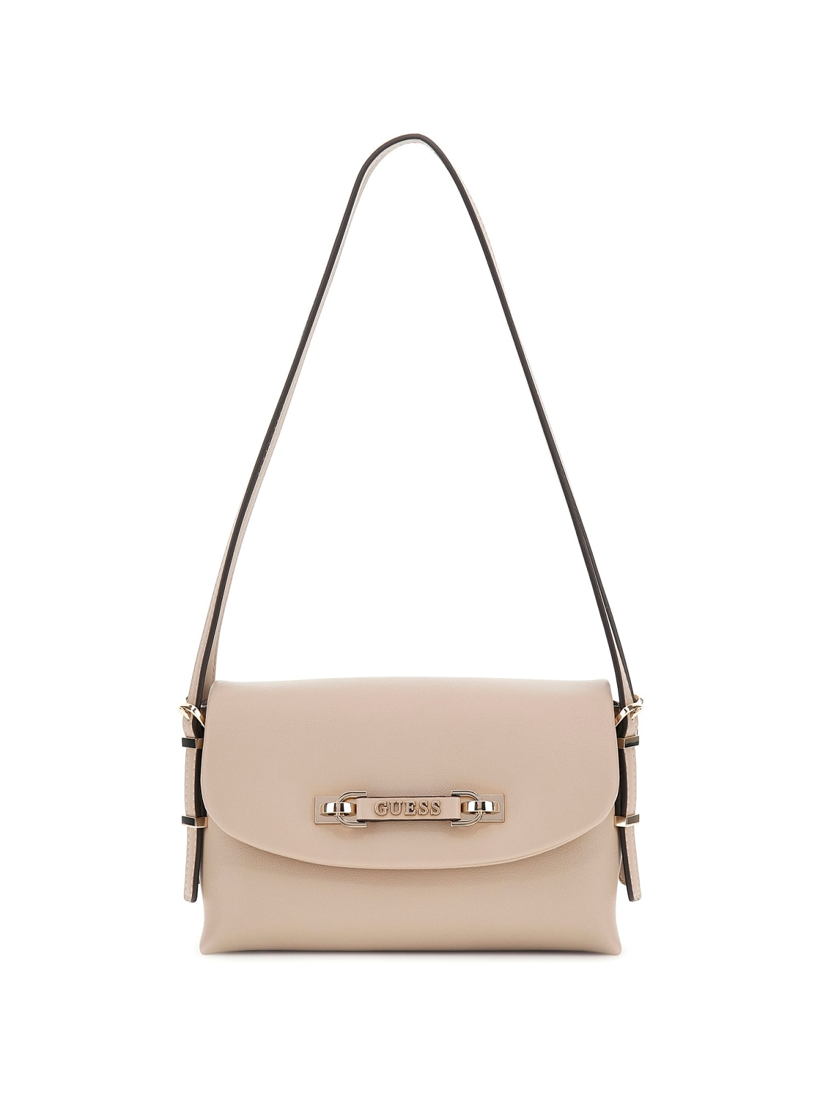 Guess Borse a spalla Borse a spalla LEFIA FLAP SHOULDER BAG Beige Taupe