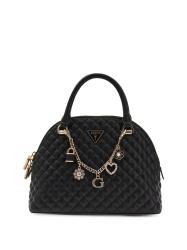 Guess Borse a mano Borse a mano EVERLEE DOME SATCHEL Nero