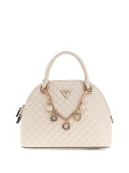 Guess Borse a mano Borse a mano EVERLEE DOME SATCHEL Bianco