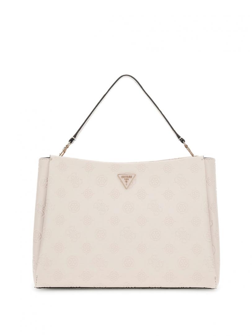 TISHA LARGE GIRLFRIEND SATCHEL Rosa Crema 1
