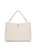 Guess Borse a mano Borse a mano TISHA LARGE GIRLFRIEND SATCHEL Rosa Crema - Foto 1