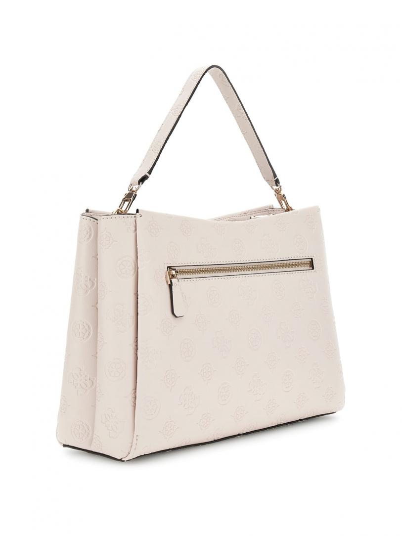 TISHA LARGE GIRLFRIEND SATCHEL Rosa Crema 3
