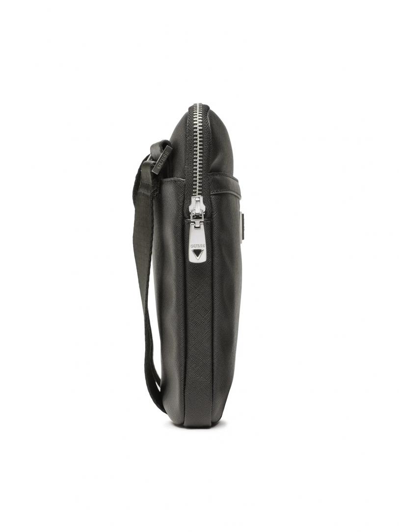 SAFFIANO ECO CROSSBODY FLAT Nero 2