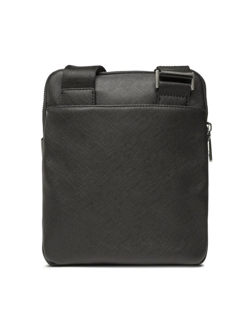 SAFFIANO ECO CROSSBODY FLAT Nero 3
