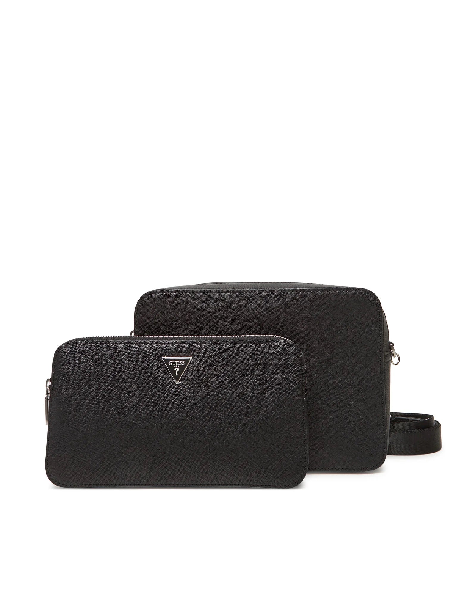 Guess Pochette Pochette MILANO DOUBLE CROSSBODY Nero