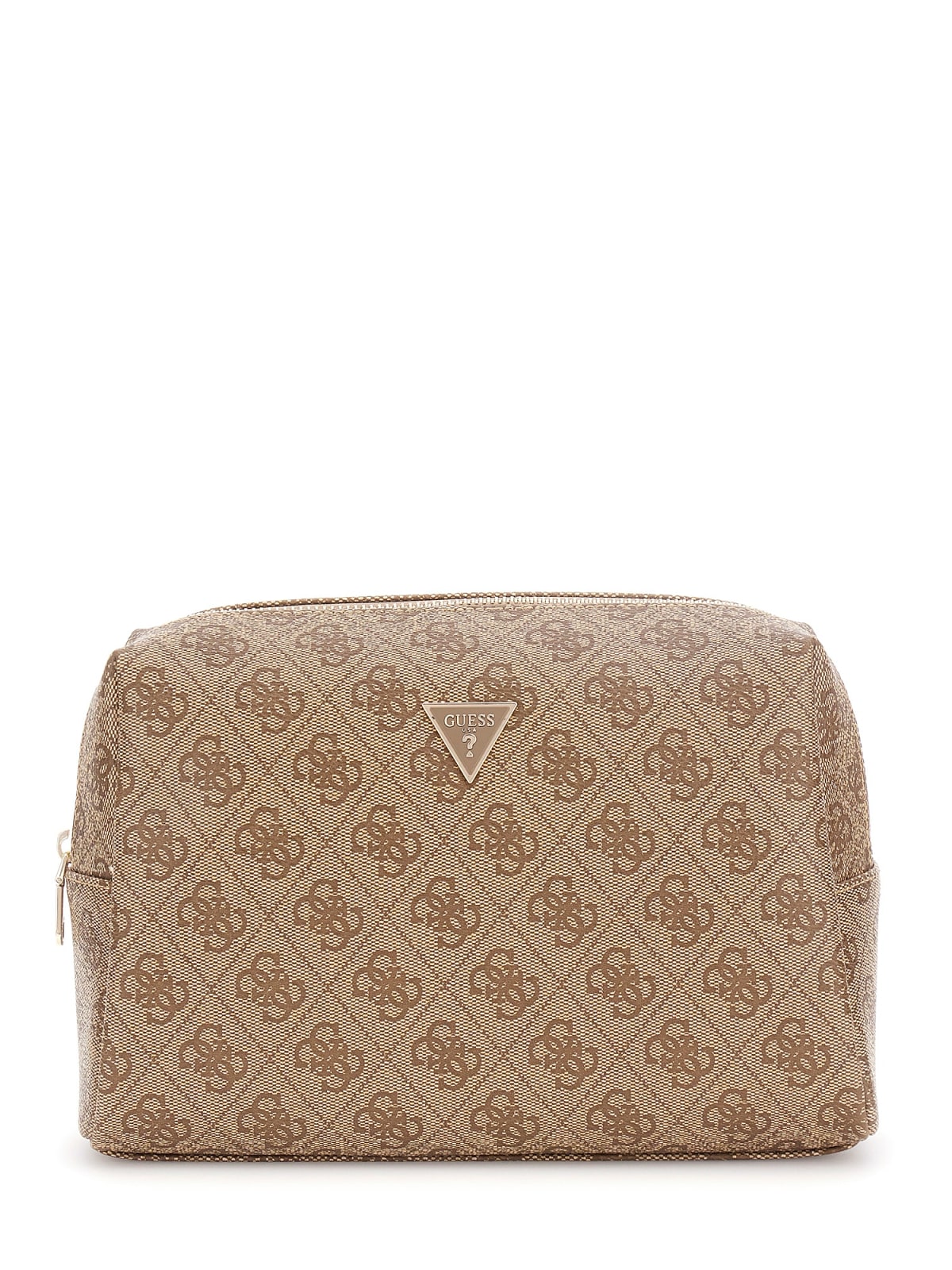 Guess Pochette Pochette ZAMIRA LARGE TOP ZIP Beige