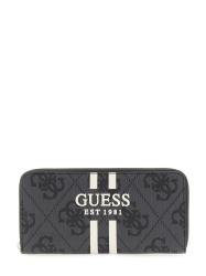 Guess Portafogli Portafogli LAUREL II SLG LARGE ZIP AROUND Nero