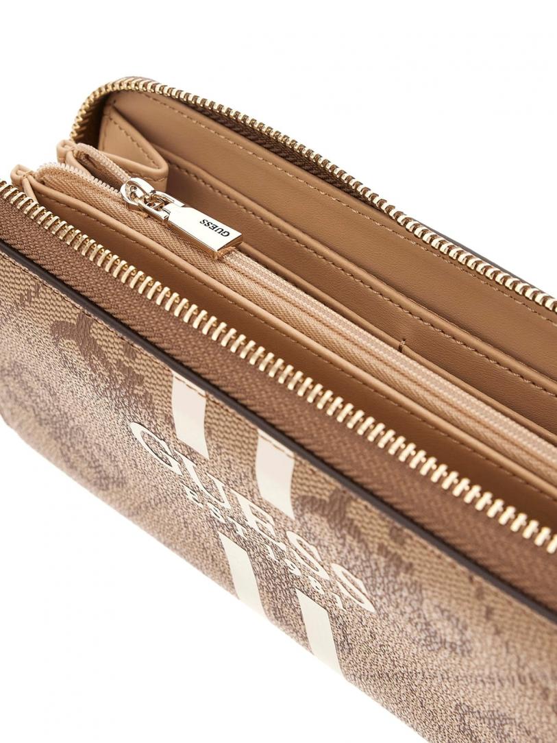 LAUREL II SLG LARGE ZIP AROUND Beige 5