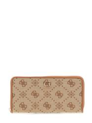 Guess Portafogli Portafogli NEDA SLG LARGE ZIP AROUND Beige