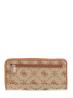 Guess Portafogli Portafogli NEDA SLG LARGE ZIP AROUND Beige - Foto 2