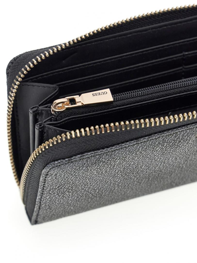 LAUREL II SLG LARGE ZIP AROUND Nero Nero LAUREL II SLG LARGE ZIP AROUND Nero Nero 3