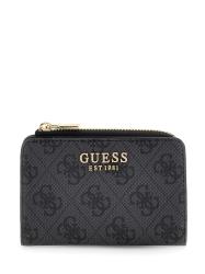 Guess Portafogli  LAUREL II SLG ZIP ARND CRD CSE Nero