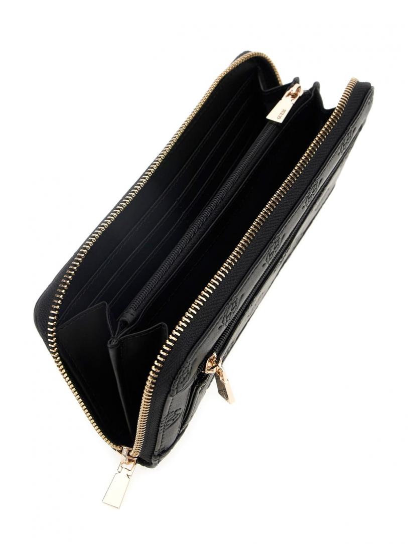 PHOEBE SLG LARGE ZIP AROUND Nero 3
