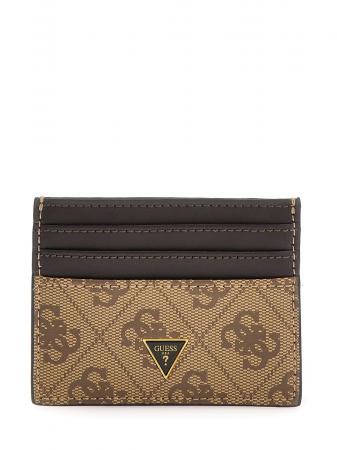 Portacarte Uomo Madrid case card Marrone Beige