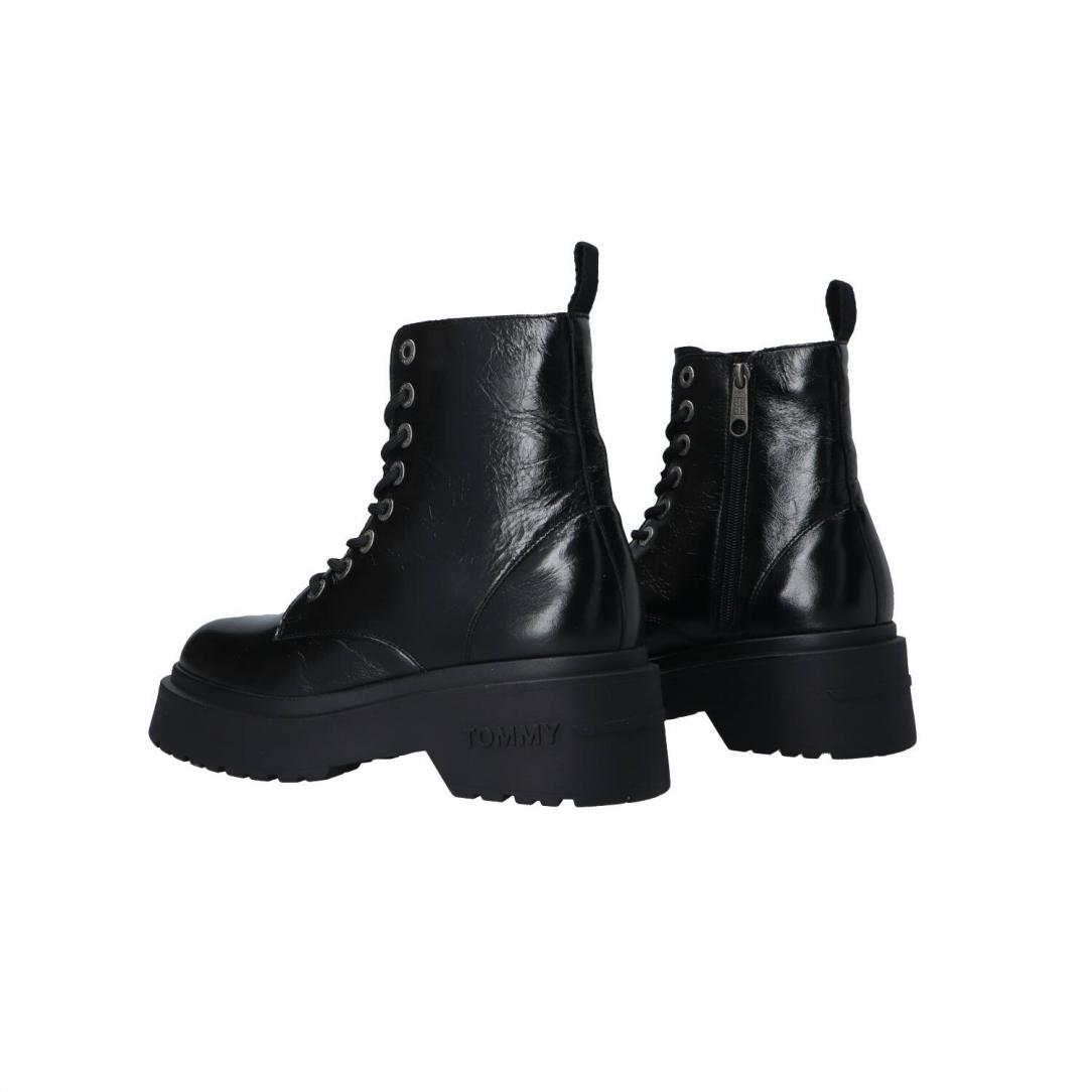 TJW CHUNKY SHINY LEATHER BOOT Nero TJW CHUNKY SHINY LEATHER BOOT Nero 4