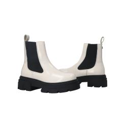 Anfibi TH SHINY LEATHER CHELSEA Beige