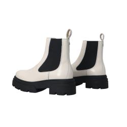 Anfibi TH SHINY LEATHER CHELSEA Beige