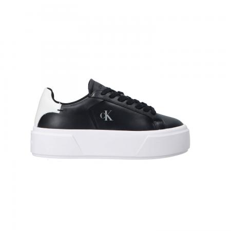 Sneakers Donna FLATFORM LACE UP LTH MET MG...