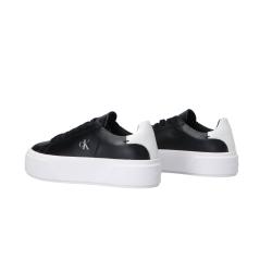 Sneakers FLATFORM LACE UP LTH MET MG Nero