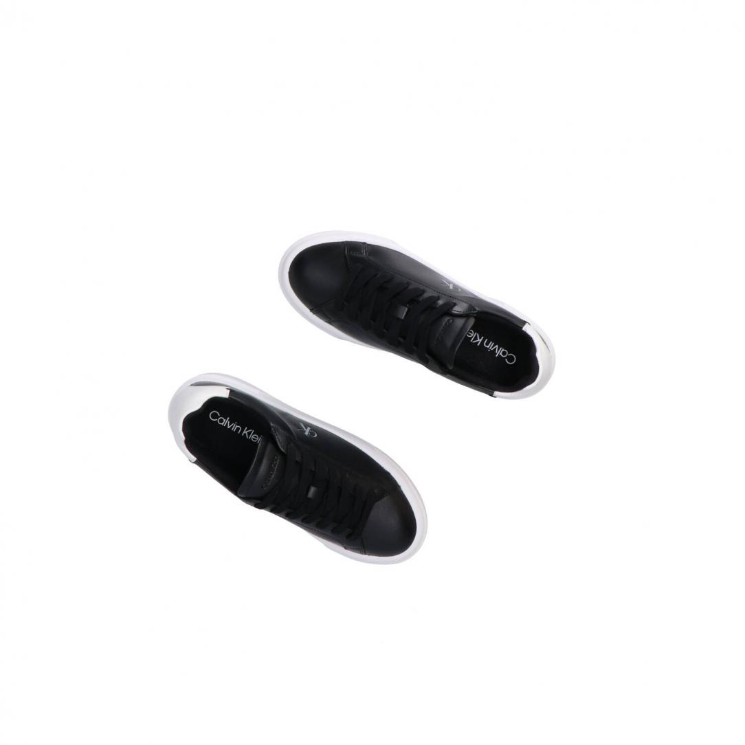 FLATFORM LACE UP LTH MET MG Nero 5