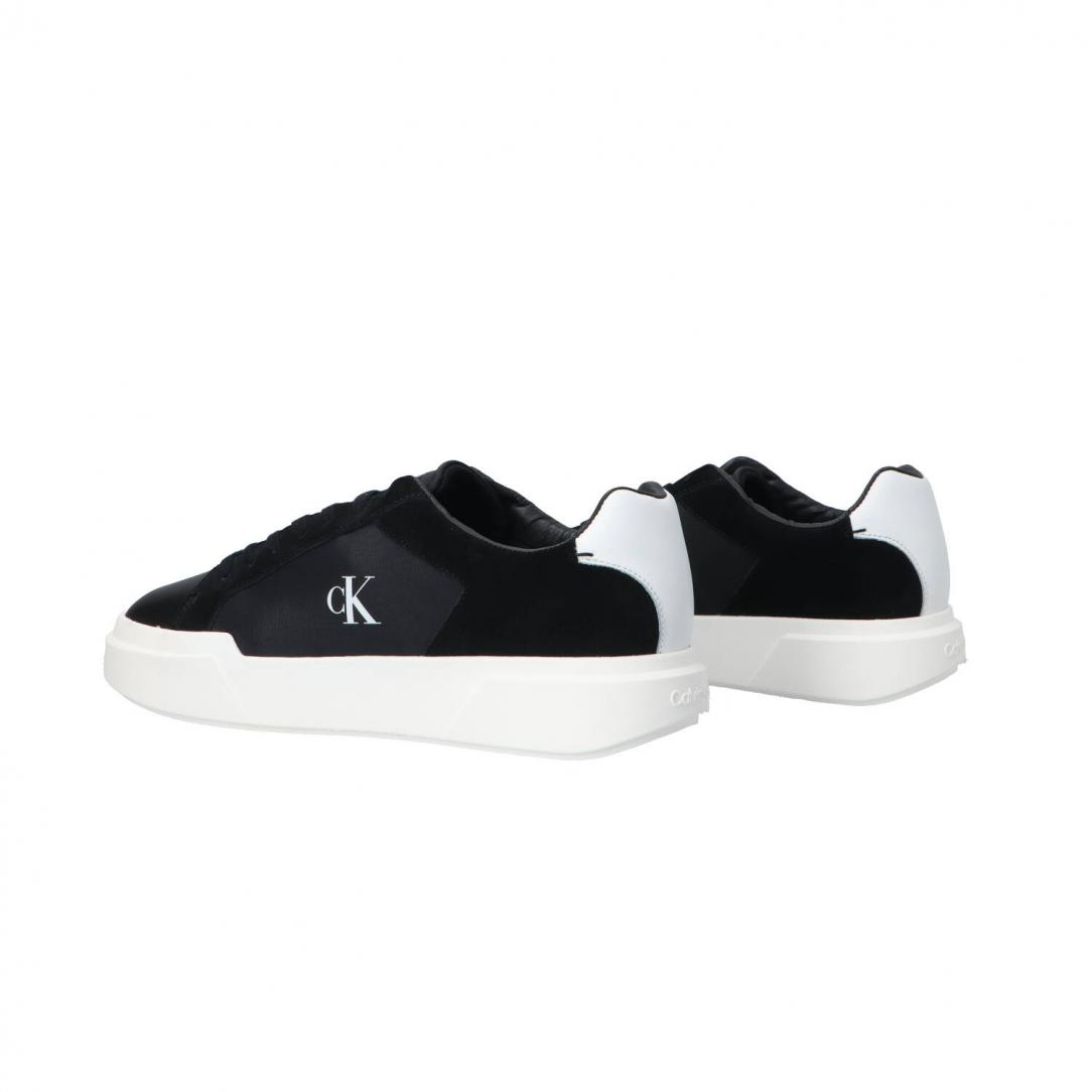 CHUNKY CUPSOLE LACEUP LTH MIX Nero 4