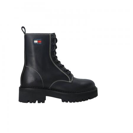 Anfibi Donna TJW URBAN LACE UP BOOT Nero