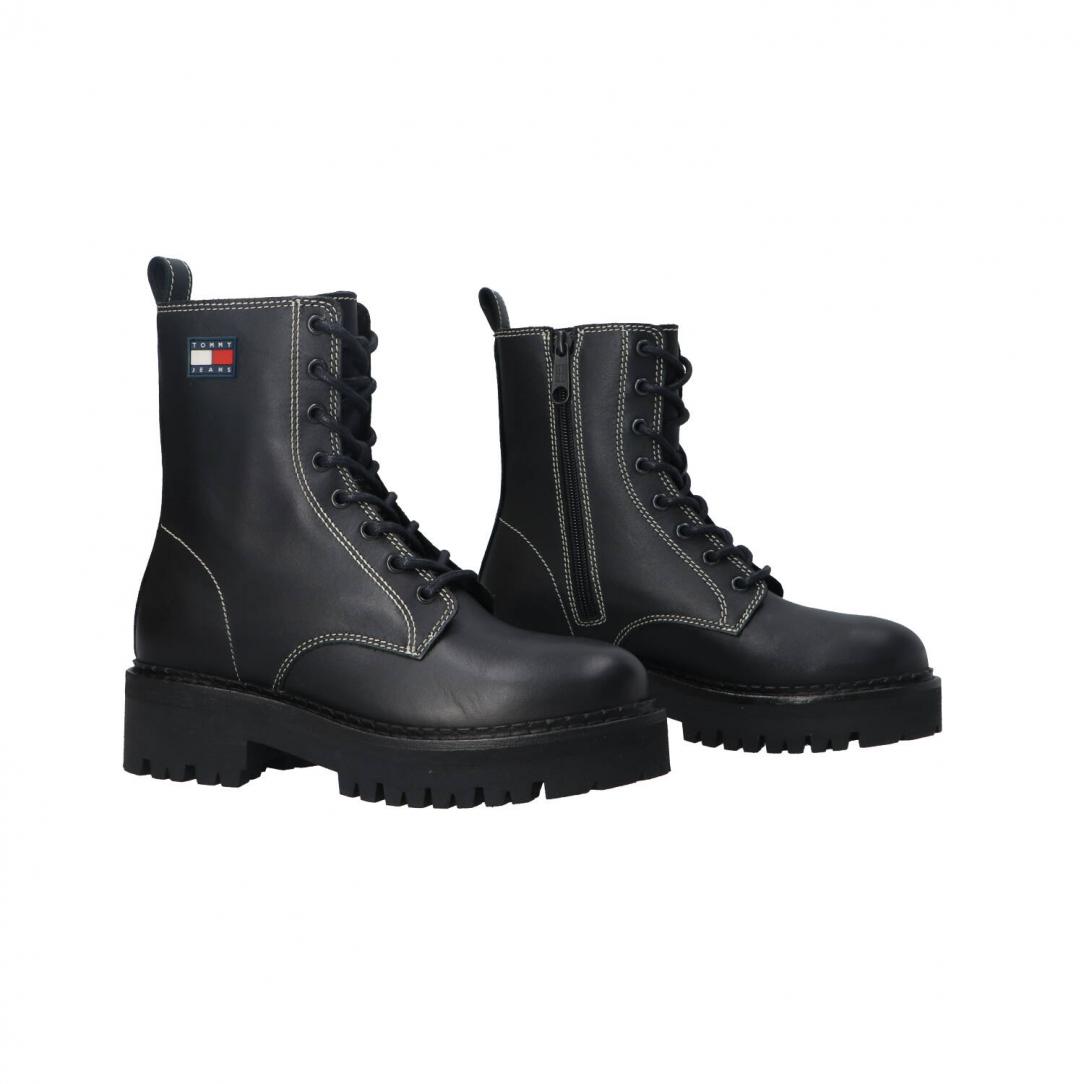 TJW URBAN LACE UP BOOT Nero 2