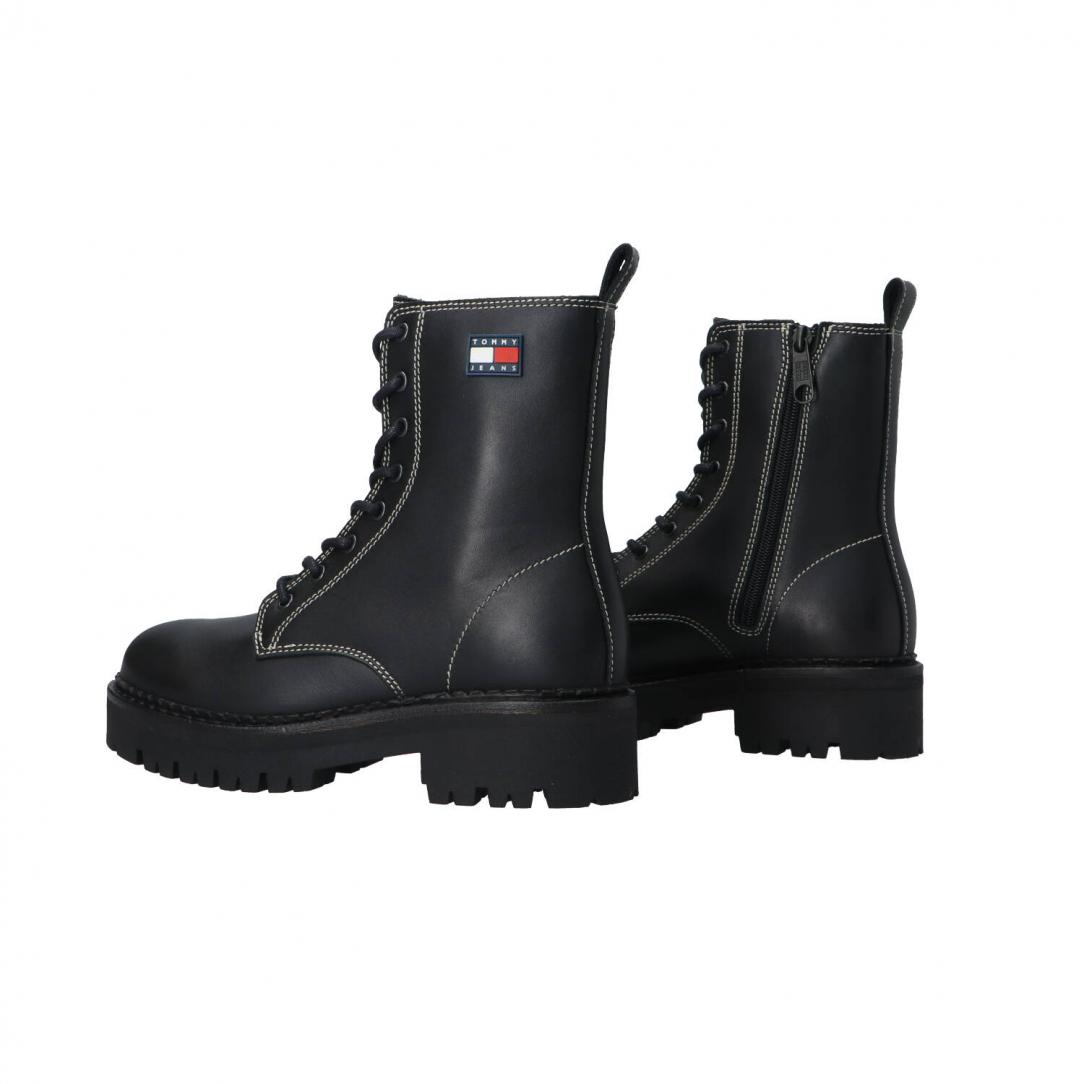 TJW URBAN LACE UP BOOT Nero 4