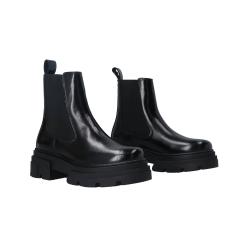 Anfibi TH SHINY LEATHER CHELSEA Nero