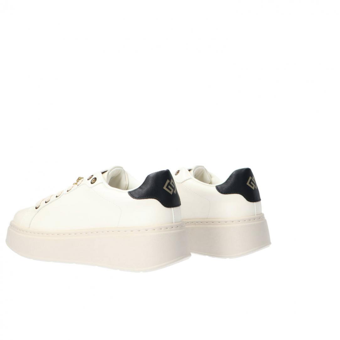 GB971 Eco leather charm logo Bianco 4