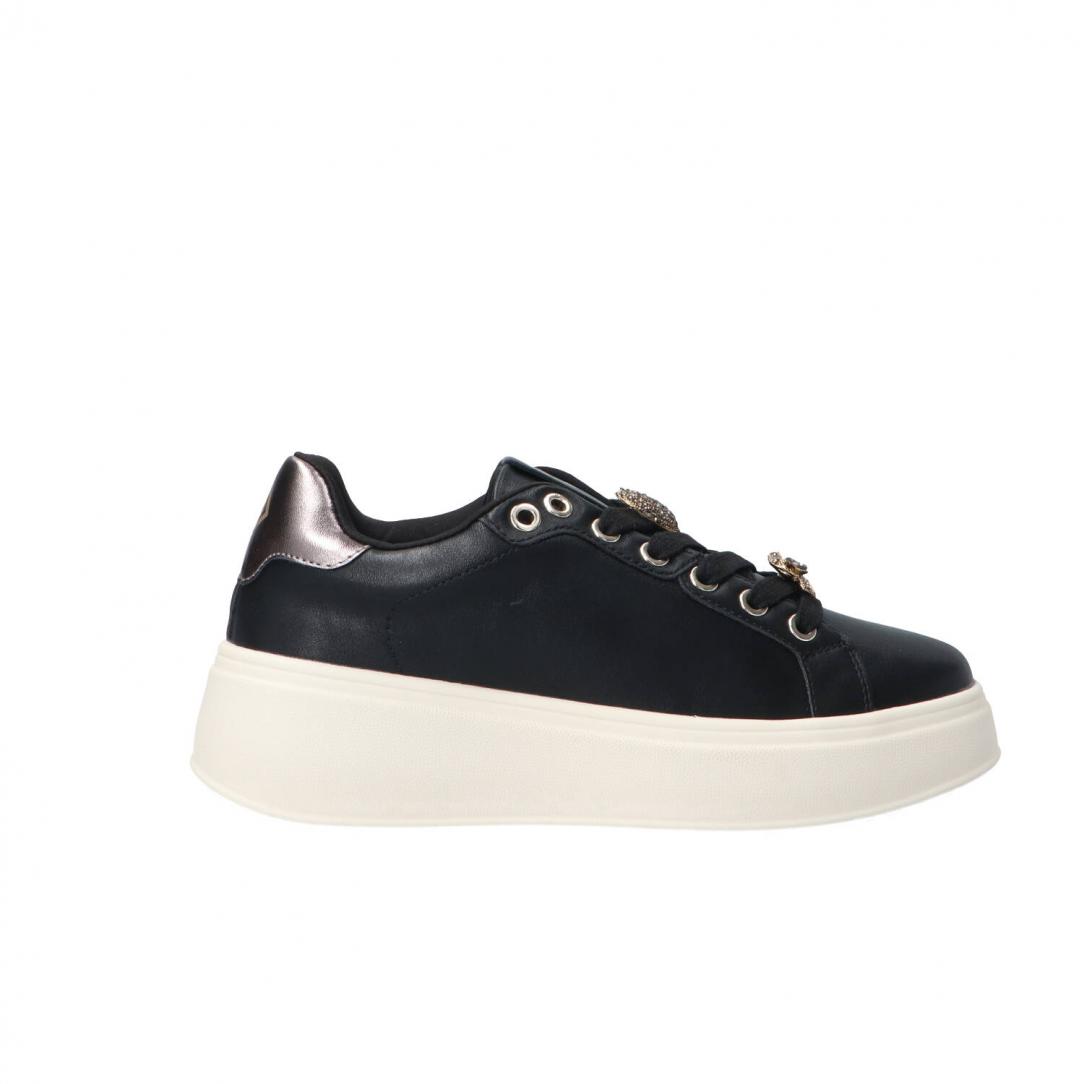GB971 Eco leather charm logo Nero 1