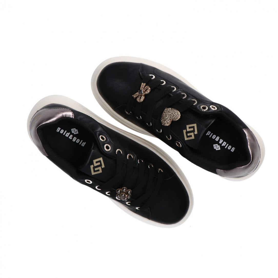GB971 Eco leather charm logo Nero 5