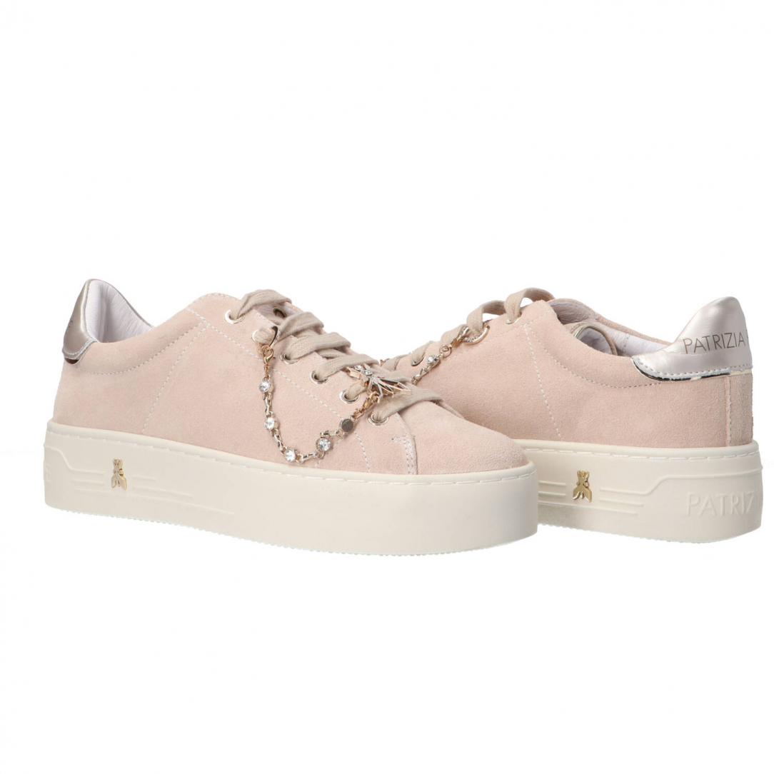PPJ908 SUEDE CHARM LOGO Beige 3