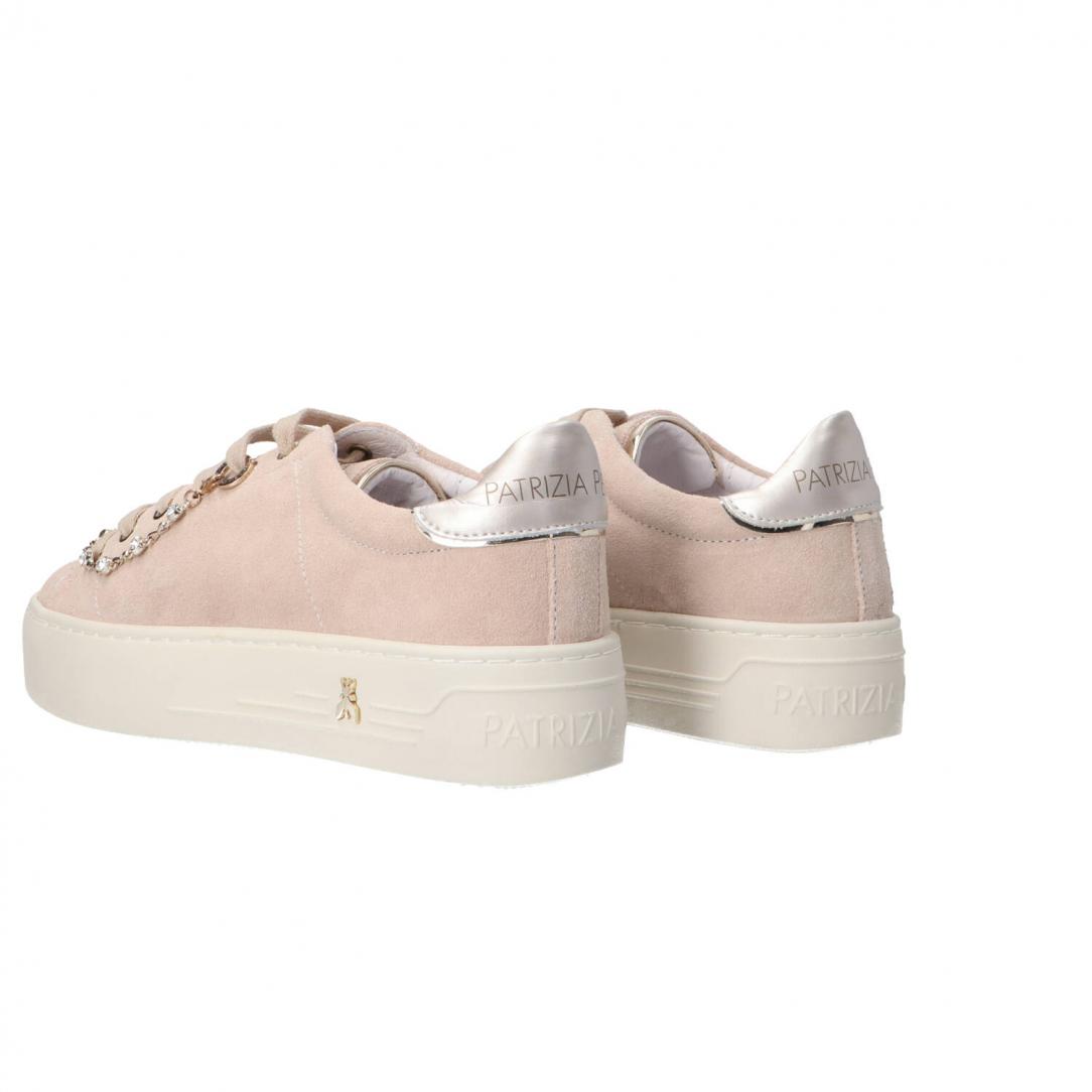 PPJ908 SUEDE CHARM LOGO Beige 4