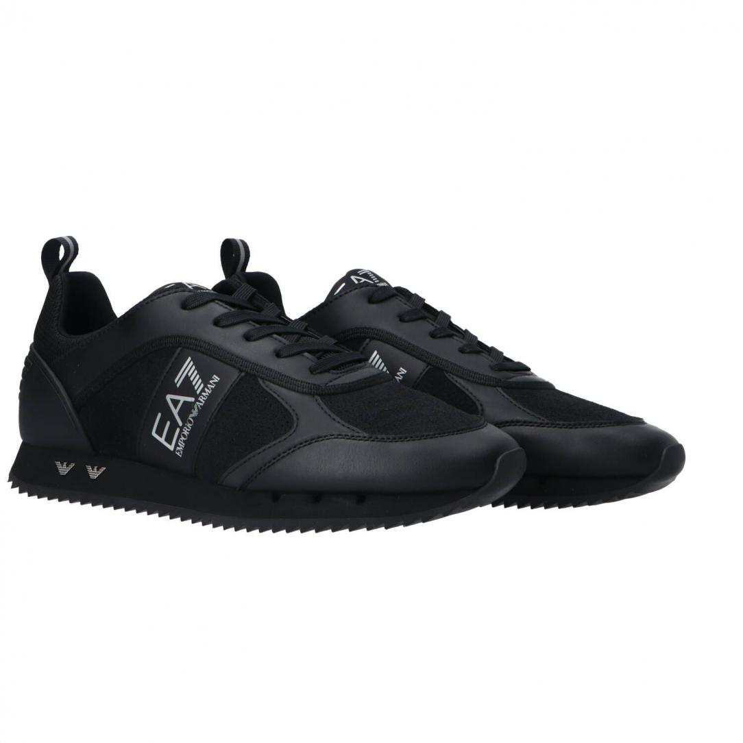 Ea7 suede leather Nero 2