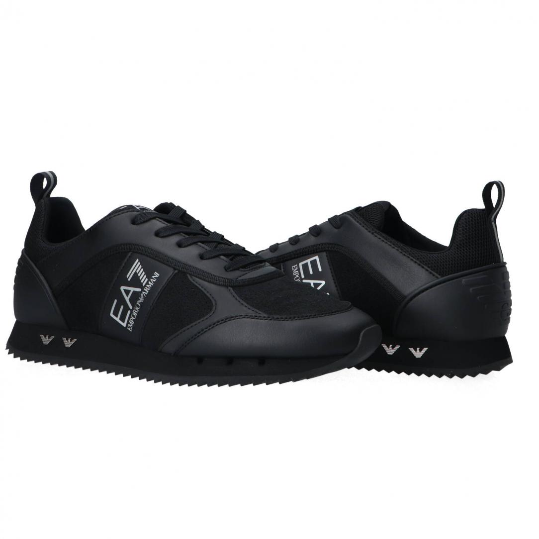 Ea7 suede leather Nero 3