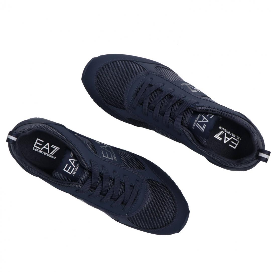 Ea7 X8X185 stringata Blu Ea7 X8X185 stringata Blu 5