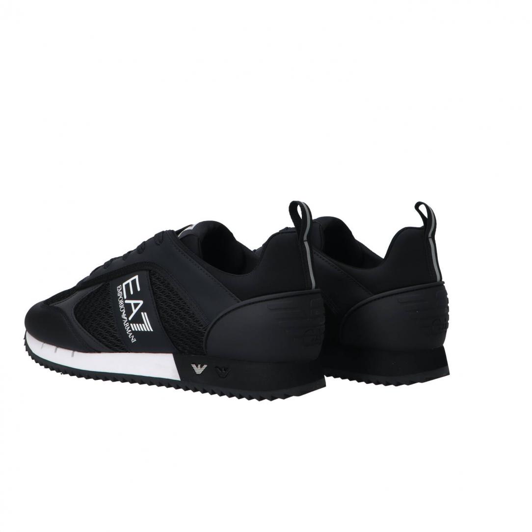 Ea7 Sneakers Black and White Laces Nero 4