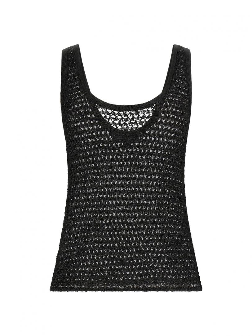 SL SN OPEN STITCH AVA TANK Nero SL SN OPEN STITCH AVA TANK Nero