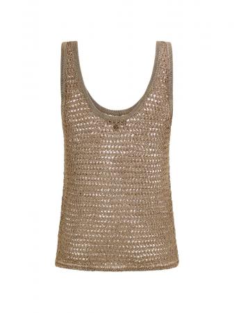 Canotte Donna SL SN OPEN STITCH AVA TANK Oro
