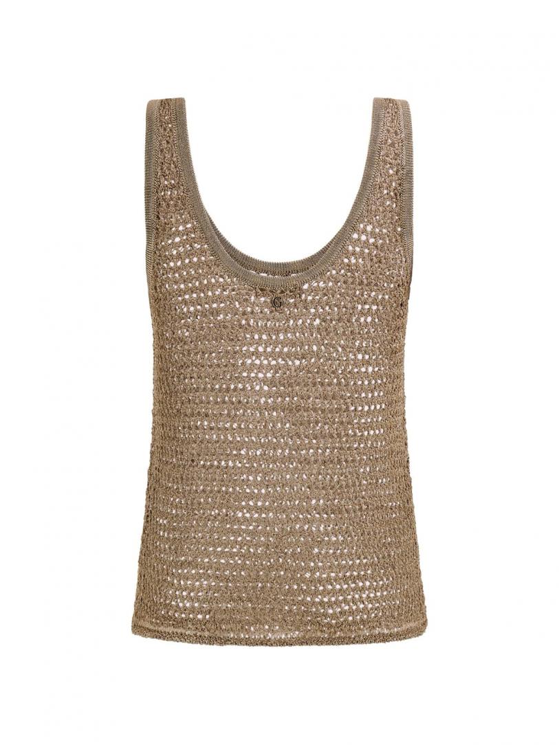 SL SN OPEN STITCH AVA TANK Oro SL SN OPEN STITCH AVA TANK Oro 1